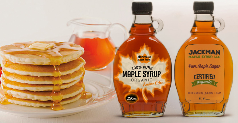 Maple Syrup Labels. 