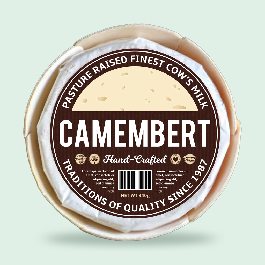 Explore our custom dairy and fresh goods labels, perfect for cheese, yogurt, egg cartons, and deli packaging.