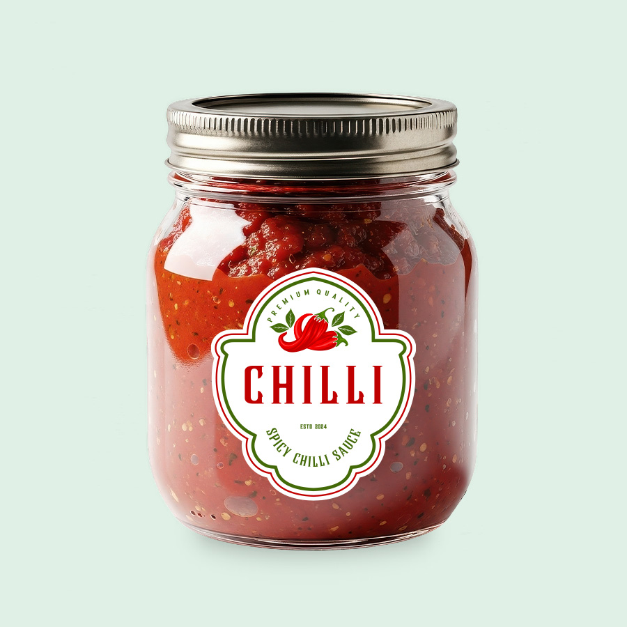 Shop durable custom jar and beverage labels, ideal for sauces, coffee bags, jelly, and peanut butter.