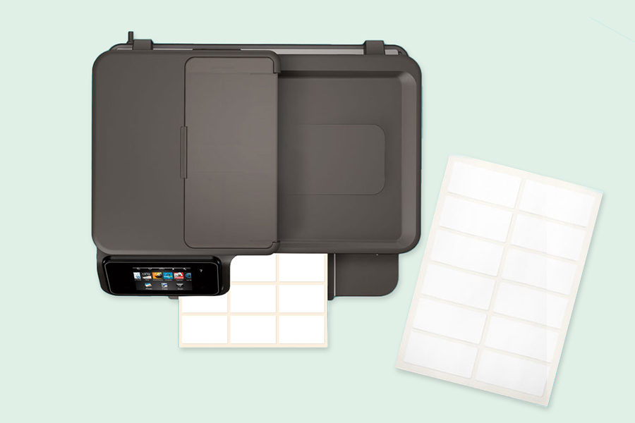 Print your own packaging labels at home or the office. We supply high-quality blank label sheets in virtually any size.